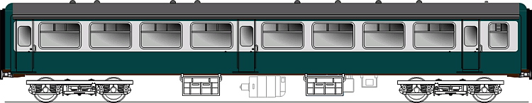 British Rail Mk2
                  TSO